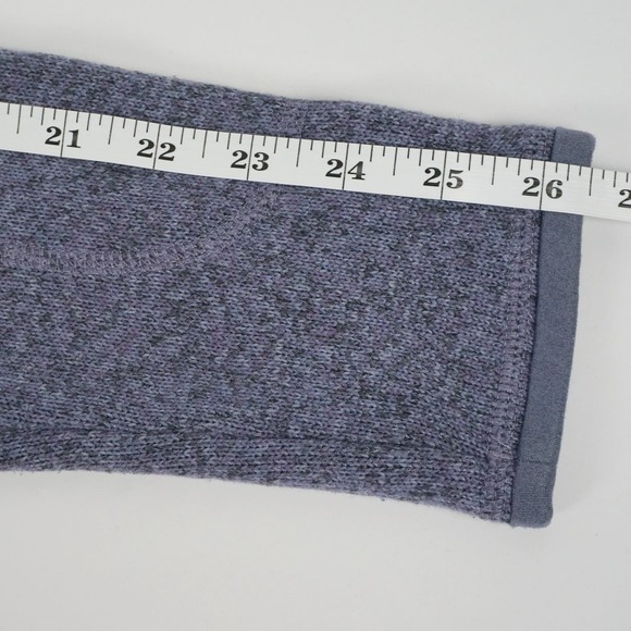 Patagonia Better Sweater Quarter Zip Fleece Purple Heather Jacket Womens Sz XS - Picture 8 of 9